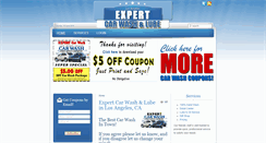 Desktop Screenshot of expert-carwash.com