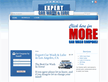 Tablet Screenshot of expert-carwash.com